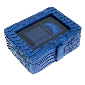 Croco-Embossed Travel Jewelry Box with Jewel Guard®