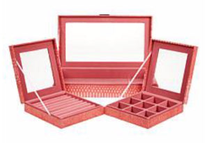 3 Piece Nesting Jewelry Box Set with Jewel Guard®