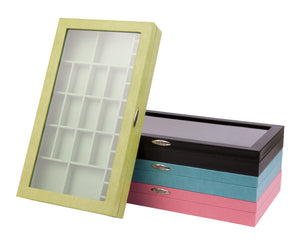 Large Window Earring Box with Jewel Guard®