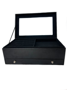 Large Window Everything Box With 2 Side Drawers with Jewel Guard®