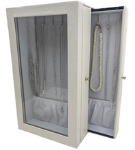 Large Window 3-Drawer Necklace Box with Jewel Guard®